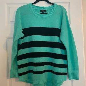 Comfy striped sweater.
